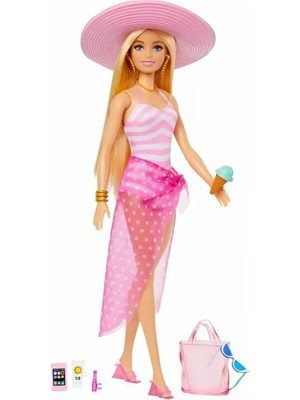 Barbie Plaj Günü Oyun Seti HPL73