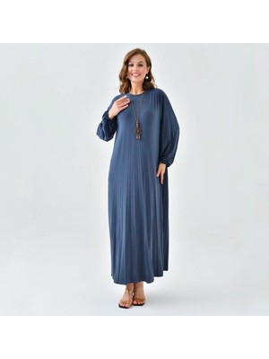 Kolyeli Piliseli Sandy Elbise