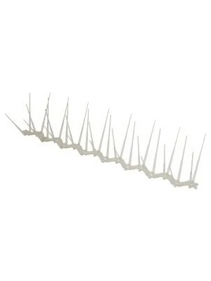 Meri Kuşkovucu Şeffaf Dikenli Kuşkonmaz Çit Polikarbon Tel 3 Adet 50 cm 1,5 Metre