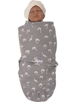 Jusso Desenli Pamuk Kundak 0-3 Ay Yenidoğan Bebeğiniz İçin Güvenli ve Rahat Yeni Sezon