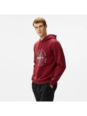 Nautica Erkek Bordo Regular Fit Sweatshirt K47037T.6DA