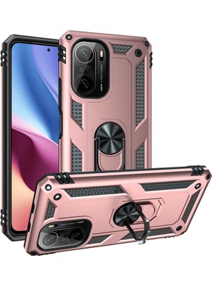 ZORE Xiaomi Mi 11i Kılıf Vega Kapak-Rose Gold