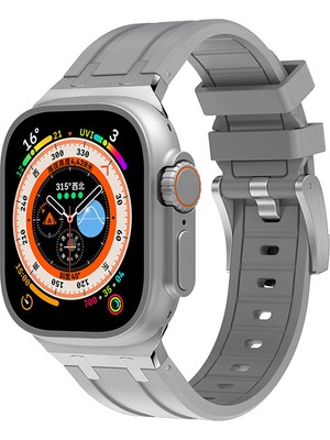 ZORE Watch 7 45MM Uyumlu Krd-89 Uyumlu Kordon Zore - Gümüş