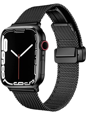 ZORE Watch 40MM Uyumlu Krd-85 Metal Kordon Zore - Siyah