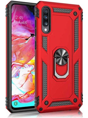ZORE Huawei P Smart Pro 2019 Kılıf Vega Kapak-Kırmızı