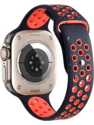 ZORE Watch 7 41MM Kordon Yeni Seri 2023 Krd-02 Uyumlu Strap Kayış Zore - Lacivert