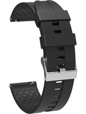 ZORE Gear S2 Krd-23 20MM Uyumlu Kordon Zore - Siyah