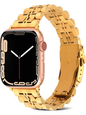 ZORE ​​​watch 7 41MM Uyumlu Krd-54 Metal Kordon Zore - Gold