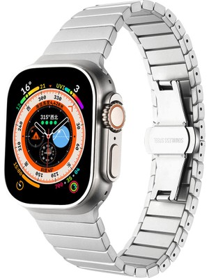 ZORE ​​​watch 42MM Kordon Uyumlu Krd-79 Metal Strap Kayış Zore - Gri