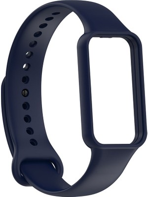 ZORE Xiaomi Amazfit Band 7 Uyumlu Krd-87 Uyumlu Kordon Zore - Lacivert