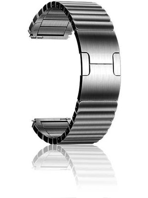 ZORE Gear S3 Uyumlu Krd-35 22MM Metal Kordon Zore - Gri