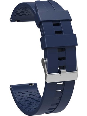 ZORE Galaxy Watch Active 2 44MM Krd-23 20MM Uyumlu Kordon Zore - Lacivert