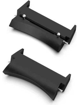 ZORE Galaxy Watch 4 Classic 46MM 20MM Metal Kordon Dönüştürücü Zore - Siyah