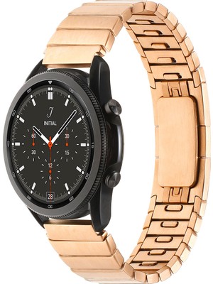 ZORE Huawei Gt2 46MM Uyumlu Krd-82 22MM Metal Kordon Zore - Rose Gold