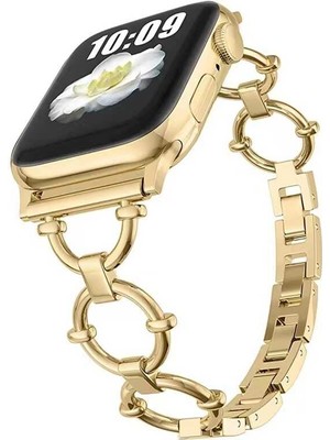 ZORE ​​​watch 7 45MM Uyumlu Krd-56 Metal Kordon Zore - Gold