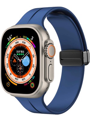 ZORE Watch Ultra 49MM Uyumlu Krd-84 Uyumlu Kordon Zore - Mavi