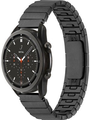 ZORE Galaxy Watch 46MM Uyumlu Krd-82 22MM Metal Kordon Zore - Siyah