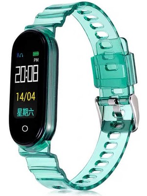 ZORE Xiaomi Mi Band 5 Krd-27 Uyumlu Kordon Zore - Yeşil