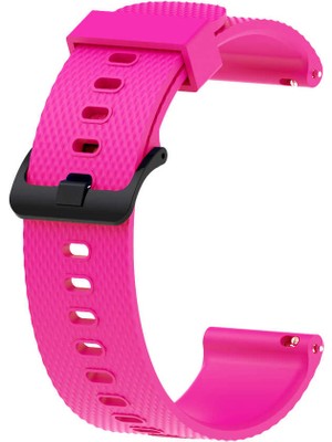 ZORE Galaxy Watch Active 2 44MM Krd-46 20MM Uyumlu Kordon Zore - Pembe Koyu