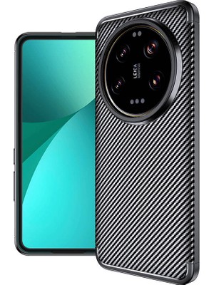 ZORE Xiaomi Mi 14 Ultra Kılıf Negro Silikon Kapak-Siyah