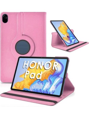 ZORE Huawei Honor Pad X9 11.5' Dönebilen Standlı Kılıf-Pembe
