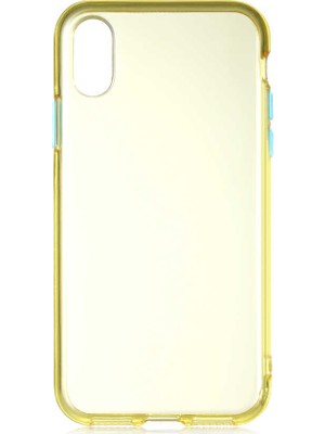 ZORE Apple iPhone x Uyumlu Bistro Kapak-Sarı