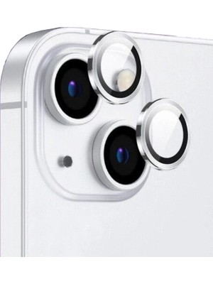 ZORE Apple iPhone 13 Uyumlu Cl-12 Premium Safir Parmak Izi Bırakmayan Anti-Reflective Kamera Lens Kor