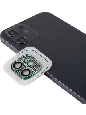 ZORE Apple iPhone 11 Uyumlu Cl-08 Kamera Lens Koruyucu-Koyu Yeşil