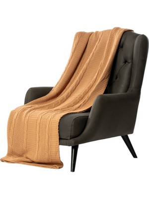 Woolhome Triko Koltuk Şalı 170X130