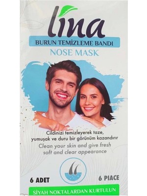Burun Siyah Nokta Bandı 6 Adet x 2