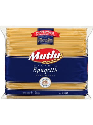Mutlu Makarna Spagetti Makarna 5 kg