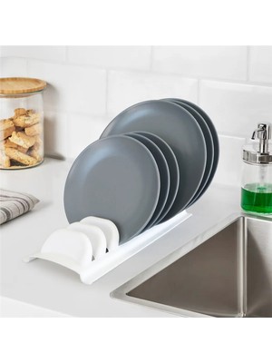 Omilife 8 Gözlü Tabaklık Tabak Düzenleyici Tencere Tava Kapak Düzenleyici