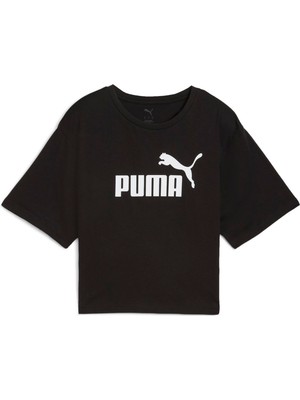 Puma 68497201 Ess Cropped No. 1 Logo Tee Kadın Spor Tişört