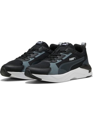 Puma X-Ray 3 Lt Siyah Spor Ayakkabı Erkek Günlük Kullanıma Uygun Düz Taban Mikrofiber Malzeme