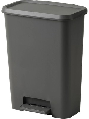 IKEA Knöckla Çöp Kutusu, Koyu Gri, 50 Lt, Büyük Boy Çöp Kutusu Hacim 50 Lt