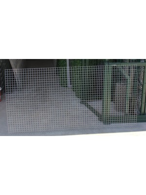Ör-As Tel Örgü Galvanizli Hasır Tel-(-3 Göz Aralıklı-) 2.5mm Kalınlık -100CM Yükseklik x 200CM Uzunluk