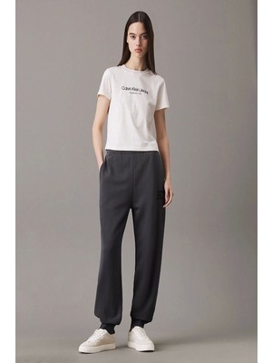 Calvin Klein Washed Puff Prınt Jog Pant