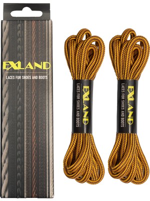 Exland Ayakkabı ve Botlar Için 2 Çift Yedek Bağcık