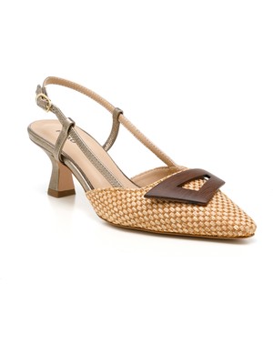 Kadın Topuklu/ Stiletto 81B5  Frau Artesa Naturale