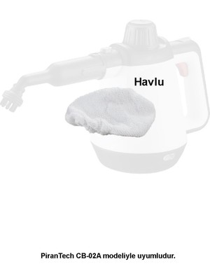 Pirantech CB-02A ve CB-107C ve CB-101A Buharlı Temizlik Makinası Yedek Havlu