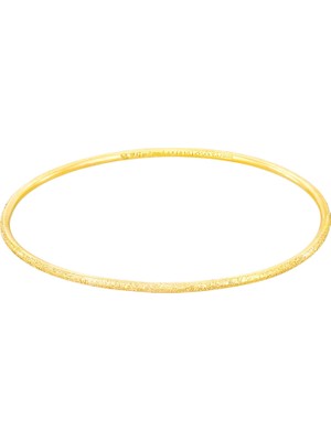 T51 Tuğrul Altın 15 gr(gram) 22 Ayar İşçiliksiz Simli Ajda Bilezik