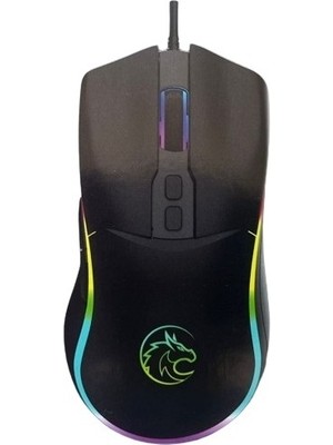 Yılıma Q301 Renkli LED Aydınlatmalı Gaming Mouse (Beyaz)