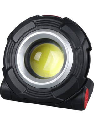 Powermaster PM-26075 3W Cob Ledli Mıknatıslı Tek Modlu Fener Aaa Pille Çalışır 85X82X38 mm