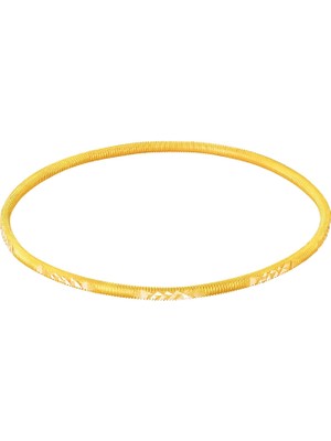 T51 Tuğrul Altın 11 Gr(Gram) 22 Ayar Yıldızlı Ajda Işçiliksiz  Bilezik