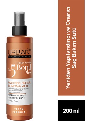 Urban Care No.5 Bond Plex Restore Repair Yıpranma Karşıtı Saç Bakım Sütü 200 Ml-Vegan