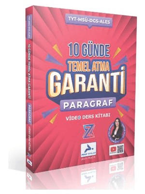 Paraf Yayınları 10 Günde Temel Atma Paragraf Garanti - Paraf Z Takımı