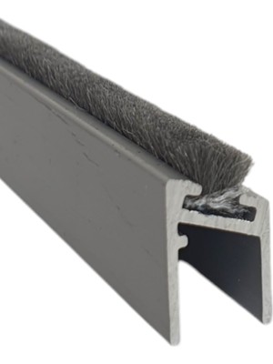 Aluwand Cam Balkon Fitili 8 mm Alüminyum (Aluminyum) 22,5° – 97–129 cm
