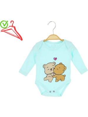 Bebek Body Ayıcık Baskılı