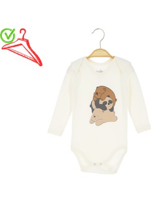 Bebek Body Panda Baskılı