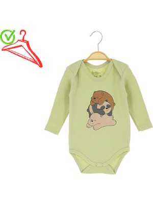 Bebek Body Panda Baskılı